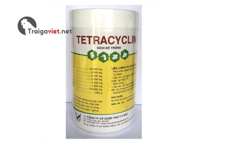 Thuốc Tetracyclin của công ty CP dược thú y 5 Sao