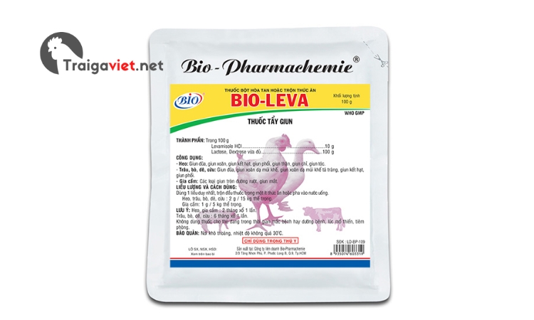 Bio- Leva hỗ trợ điều trị bệnh do giun ký sinh