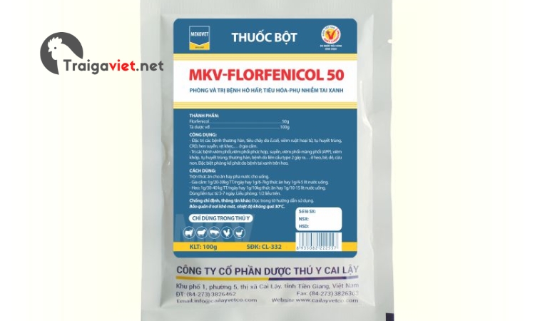 Thuốc MKV-FLORFENICOL 50