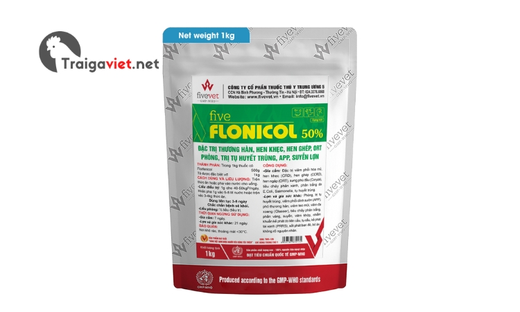 Thuốc Five-Flonicol 50%